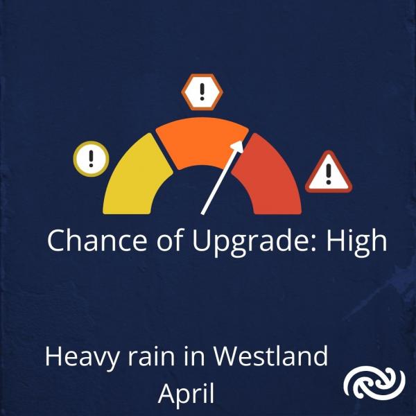 A severe weather event in the week of 8 to12 April came very close to having a Red Warning issued for Westland