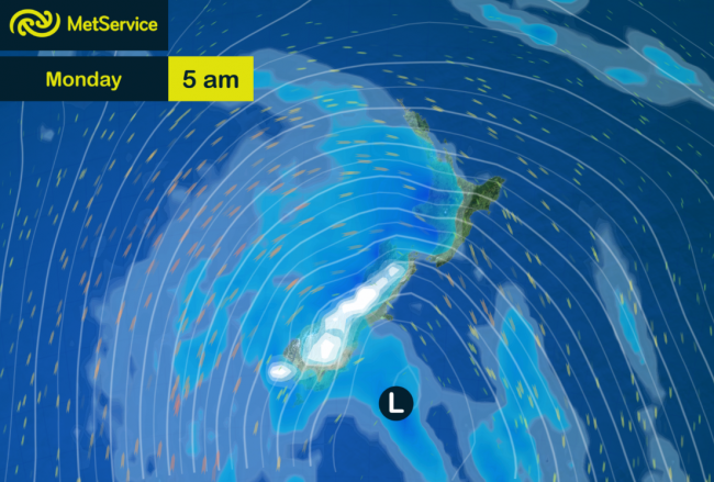 Forecast for Monday 13th April 2015